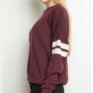 Brandy Melville Veena Maroon Sweater !!